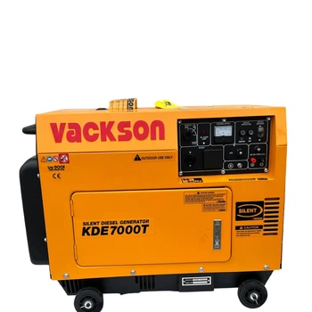 Генератор дизельний Vackson KDE 7000T 5.5 кВт