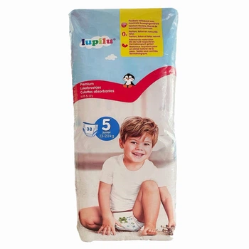 Подгузники-трусики Lupilu premium soft&dry 5 р (13-20 кг) 38 шт