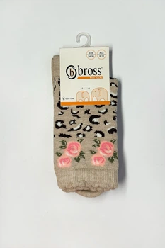 Шкарпетки Bross 34-36 Бежевий (134894)