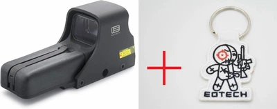 Коллиматорный голографический прицел EOTech 512 +Подарок Брелок для ключей EOTECH Mayhem с вышивкой