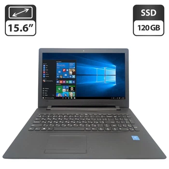 Ноутбук Lenovo IdeaPad 110-15IBR / 15.6" (1366x768) TN / Intel Pentium N3710 (4 ядра по 1.6 - 2.56 GHz) / 4 GB DDR3 / 120 GB SSD / Intel HD Graphics 405 / WebCam / DVD-ROM б/в