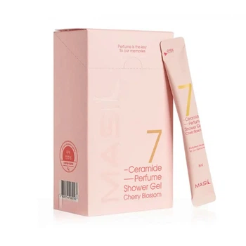 Гель для душу з ароматом вишни квітучої Masil 7 Ceramide Perfume Shower Gel Cherry Blossom, пробник 8 мл