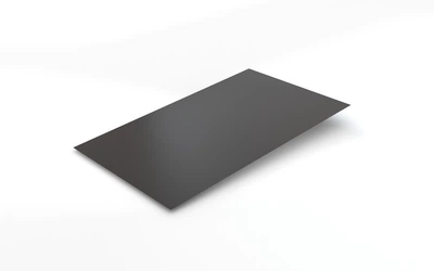 Лист металу PSM Profile 0,5 мм 1,25x1 м Матовий Сіро-коричневий RAL 8019