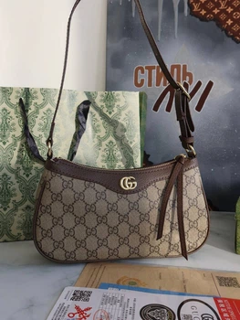 Сумка женская Gucci коричневая (010)