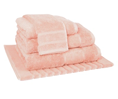 Полотенце LUXURY LINENS Basic Line Somon, Персиковий, 70x140
