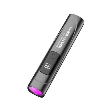 Лампа Вуда Vooda с черным зеркалом 365NM, 5W ультрафиолетовый фонарик с аккумулятором (UV3655WB)