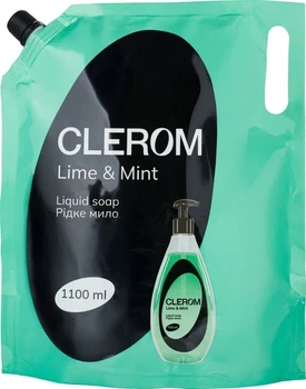 Жидкое мыло Clerom Lime and Mint дой-пак 1100 мл