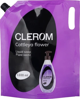 Жидкое мыло Clerom Cattleya flower дой-пак 1100 мл