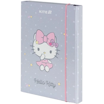 Папка для зошитів на гумці Kite Hello Kitty HK25-210-1, картон