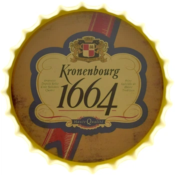 Металева табличка "Kronenbourg 1664 (Orange)" (ms-002033)