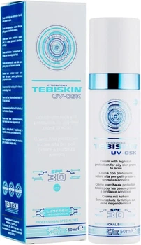 Солнцезащитный крем для жирной и проблемной кожи Tebiskin UV-Osk Cream SPF 30+ 50 мл