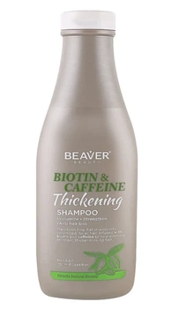 Шампунь против выпадения волос с биотином и кофеином Beaver professional Biotin & Caffeine Thickening Shampoo 730 мл