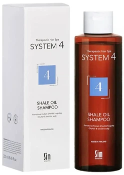 Шампунь для жирной и чувствительной кожи головы Sim Sensitive System 4 4 Shale Oil Shampoo 500 мл