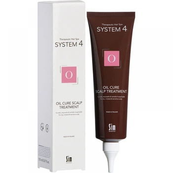 Пілінгова маска для очищення шкіри голови Sim Sensitive System 4 O Oil Cure 150 мл