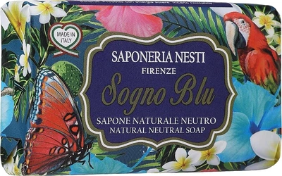 Натуральне мило Блакитна мрія Nesti Dante Sogno Blu Natural Neutral Soap 125 г