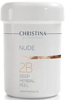 Глибокий рослинний пілінг для тіла крок 2B Christina Nude Deep Herbal Peel Step 2B 250 мл