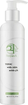 Тоник с AHA-кислотами 5% StoyanA Tonic With AHA Acids 5% 250 мл