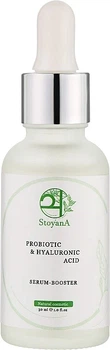 Увлажняющая сыворотка-бустер с гиалуроновой кислотой и пробиотиком StoyanA Probiotic & hyaluronic acid serum-booster 30 мл