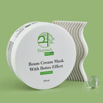 Сияющая крем-маска с эффектом ботокса StoyanA Beam cream mask with botox effect 250 мл