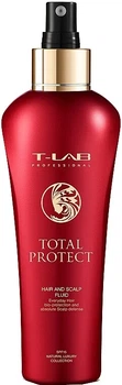 Защитный флюид для ослабленных волос и чувствительной кожи головы T-Lab Professional Total Protect Hair and Scalp Fluid 150 мл