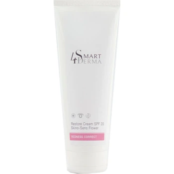Укрепляющий дневной крем для чувствительной и куперозной кожи SPF 20 Smart4Derma Restore cream spf 20 skino-sens flower 50 мл