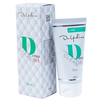 Гель №1 з ментолом Dr. Yudina Derma-clean gel №1 with menthol 50 мл