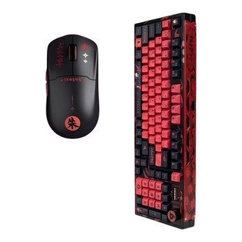 Игровой беспроводной набор Valkyrie: клавиатура VK99 Gaming и мышь VK M1 Pro, Itachi Uchiha