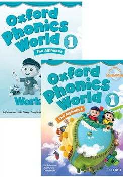 Комплект підручників Oxford Phonics World 1 (Student's Book + Workbook)