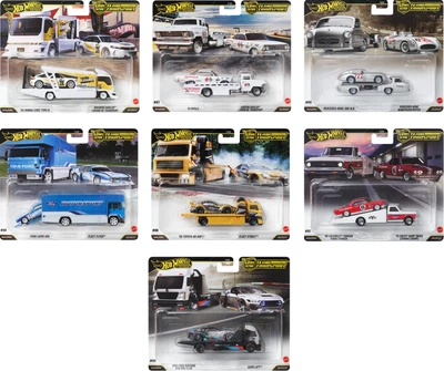 Коллекционная модель машинки Hot Wheels Премиальные транспортеры серии Car Culture в ассортименте (FLF56)