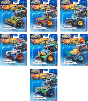 Машинка-внедорожник Hot Wheels Изменяй цвет серии Monster Trucks в ассортименте (HGX06)