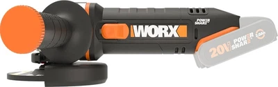 Szlifierka kątowa akumulatorowa Worx Li-Ion 20V 125 mm WX803.9 bez akumulatora oraz ładowarki (6924328321156)