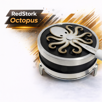 Калауд кальянный Red Stork Octopus экран для углей 4.5см регулятор жара алюминиевый с тефлоновой ручкой на 3 угля