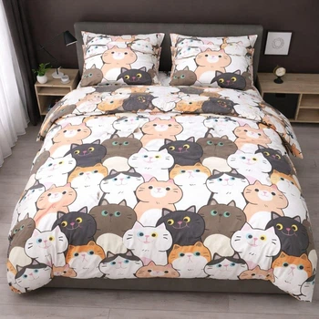 Комплект постельного белья Бязь Meow Family 143х210 см