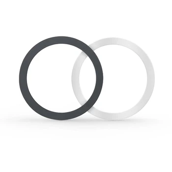 Магнитная пластина Tech-Protect Magmat Universal Black/Silver (2 Pack) with MagSafe (9589046921544)