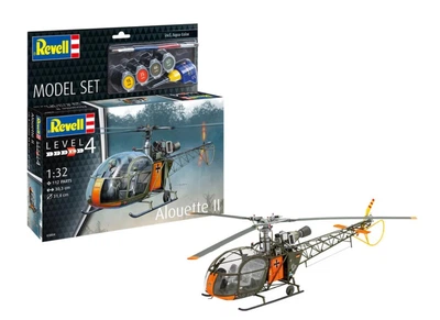 Стартовий набір 1:32 гелікоптер Alouette II Revell 63804