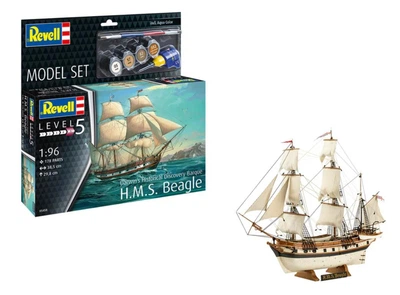 Стартовий набір 1:96 вітрильне судно HMS Beagle Revell 65458