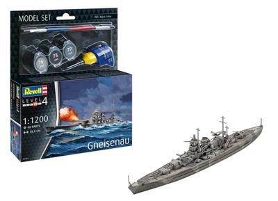 Стартовий набір 1:1200 лінкор Battleship Gneisenau Revell 65181