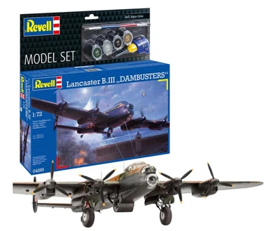 Стартовий набір 1:72 літак Lancaster B.III "DAMBUSTERS" Revell 64295