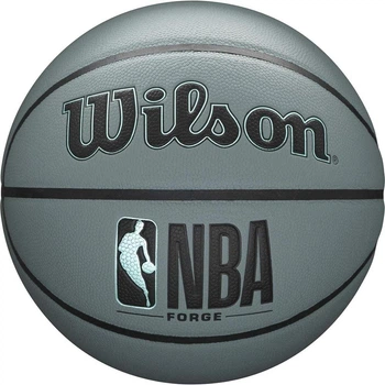 М'яч баскетбольний шкіряний Wilson NBA Forge Bskt Blue Grey WTB8203XB06 (розмір 6)
