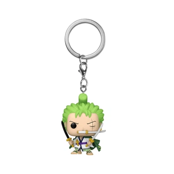 Игровая фигурка на клипсе Funko POP! Ророноа Зоро 3.8 см для рюкзака 61371