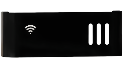 Органайзер-полиця для роутера настінна підставка кронштейн для Wi-Fi S Чорний
