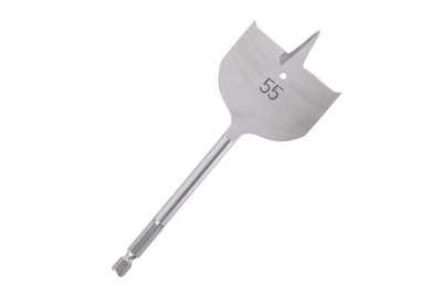 Сверло по дереву перьевое Intertool 55 x 150мм HEX (SW-0055)