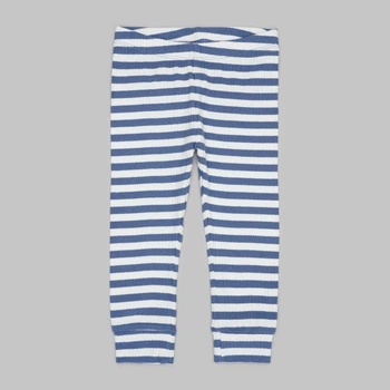 Брюки для сна H&M 86см сине белый полоска 9108671352