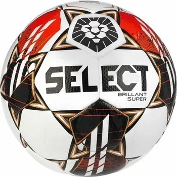 М'яч футбольний Select BRILLANT SUPER FIFA (HS) v23 розмір 5, біло-червоний