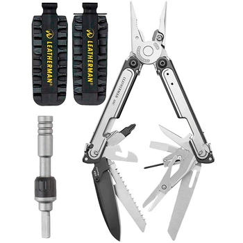 Набір Мультитул Leatherman ARC 833076 + Тріскачка Leatherman 931030 + Комплект біт Bit Kit 2 половини