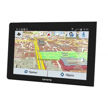 GPS навігатор-відеореєстратор 9 дюймів GPS COYOTE 1090 DVR Maximus PRO 1GB/16GB + AV Андроїд 6
