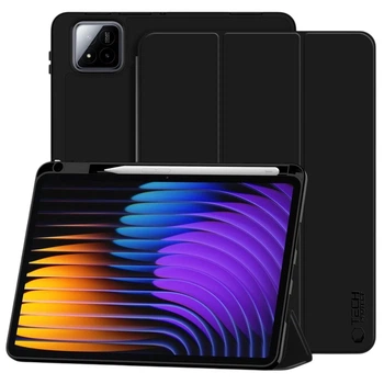 Etui z klapką Tech-Protect SmartCase Pen do Xiaomi Pad 7 / 7 Pro Black (5906302361601)