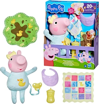 Интерактивная мягкая игрушка Peppa Pig Evie 28 см со звуком Эви Свинка Пеппа