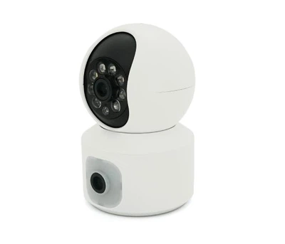 Wi-Fi відеокамера внутрішня PiPo PP-IPC28D2MP15 з двома об'єктивами 2+2 Мп SD/карта PTZ 2.8mm ICSee