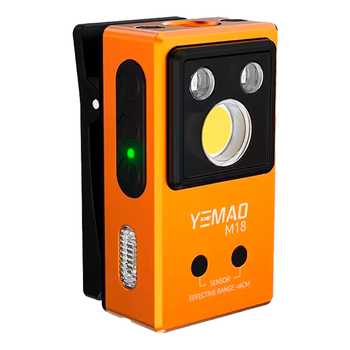 Ліхтар ручний YEMAO YM-M18 TG+2UV+SMD, RGB, датчик руху, Li-Ion акумулятор, ЗП Type-C, магніт, кліпса